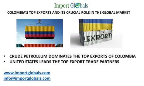 Colombia S Top Exports And Its Crucial Role In The Global Market