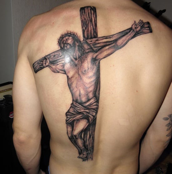 Crucifix Tattoo Designs For Men