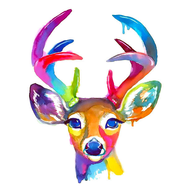 Cute Deer Tattoo
