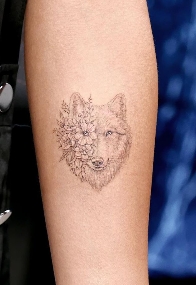 Cute Fox Tattoo