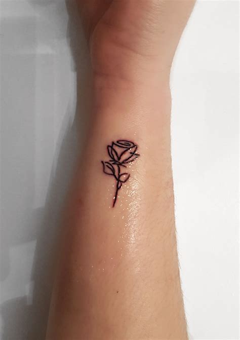 Cute Small Rose Tattoo Rose Tattoos On Wrist Wrist Tattoos For Women