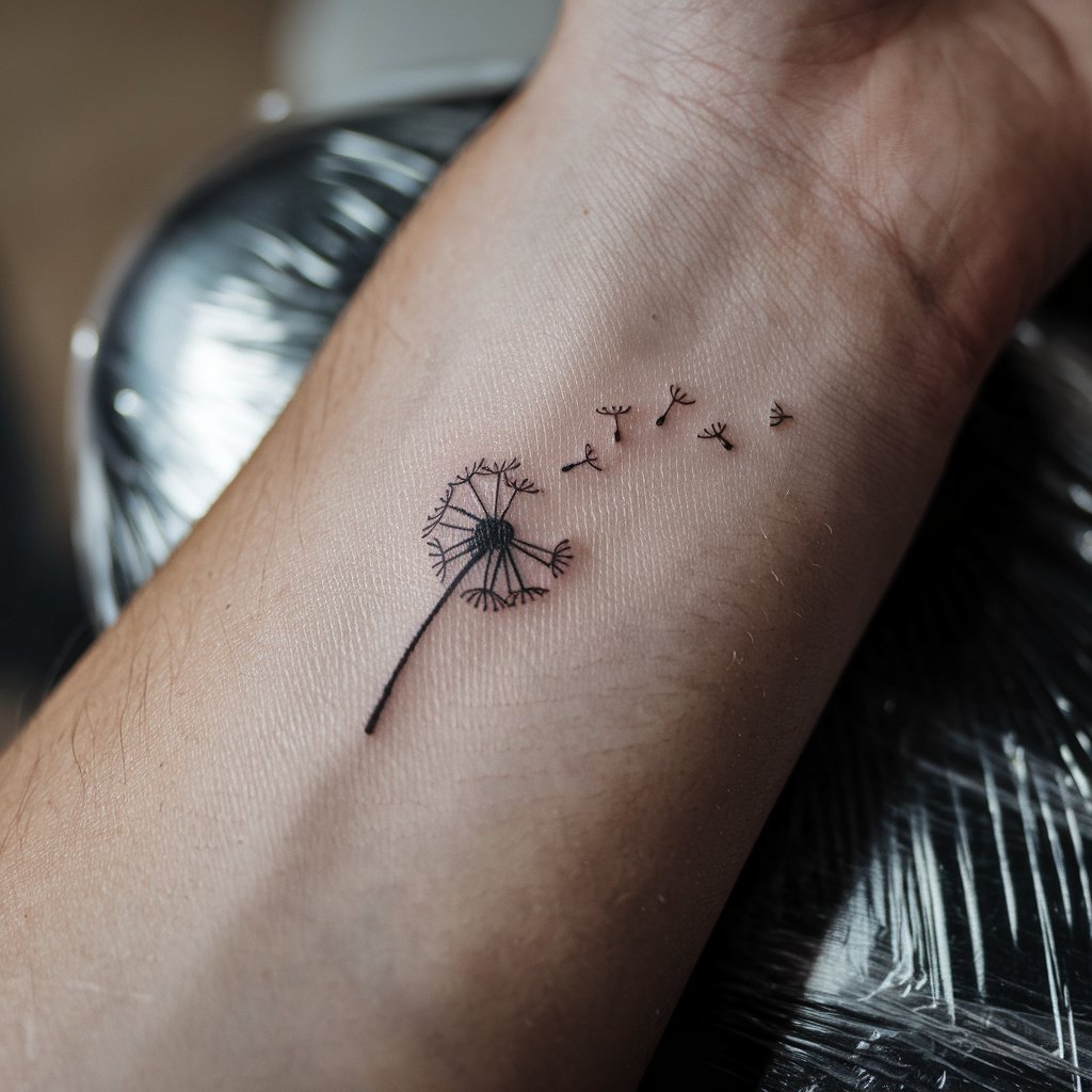 Dandelion Clock Tattoo Meaning At Otto Atkinson Blog