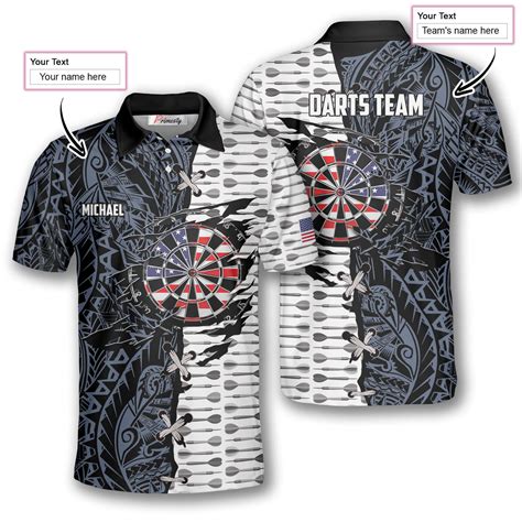 Dart Arrow Tribal Tattoo Custom Darts Shirts For Men Primesty Dart Arrow Tribal Tattoo Custom Darts Shirts For Men Primesty