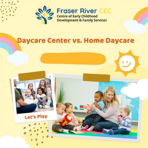 Daycare Center Vs Home Daycare Fraser River Cec Cec