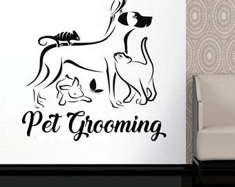 Dog Cat Grooming Temporary Tattoo Sticker Ohmytat