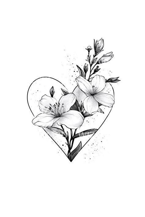Dotwork Heart Flora Tattoo Illustration Tattoos Wizard Designs Dotwork Heart Flora Tattoo Illustration Tattoos Wizard Designs