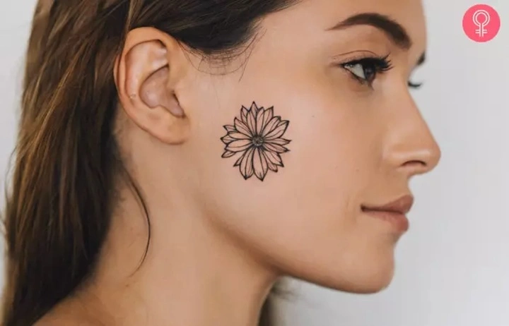 Elegant Face Tattoos 33 Stunning Amp Creative Face Tattoos For Women In