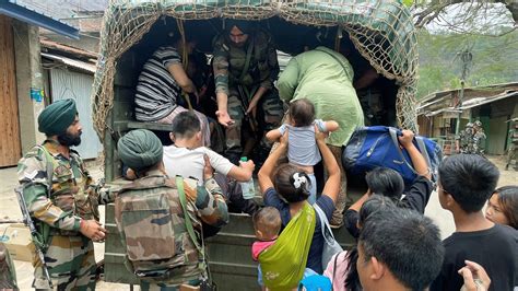 Evening Brief 23 000 Civilians Rescued In Violence Hit Manipur Says Army And All The Latest