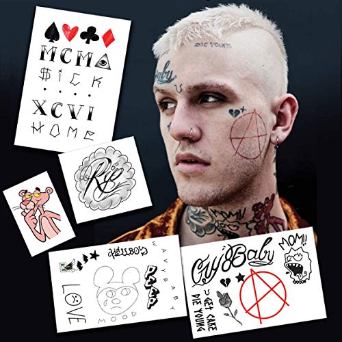 Fashion Tats Lil Peep Temporary Tattoos Includes Face Neck Hands Realistic Skin Safe Made In The Usa Removable Buy Online At Best Price In Ksa Fashion Tats Lil Peep Temporary Tattoos Includes Face Neck Hands Realistic Skin Safe Made In The Usa Removable Buy Online At Best Price In Ksa