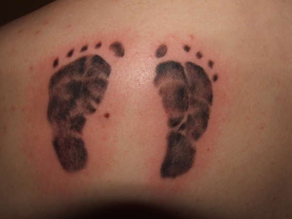 Feet Tattoo Design