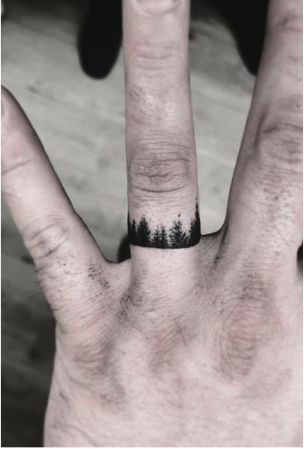 Finger Tattoo Cover Up