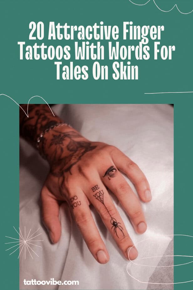 Finger Tattoos Words
