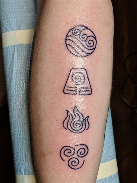 First Tattoo Avatar The Last Airbender R Tattoos