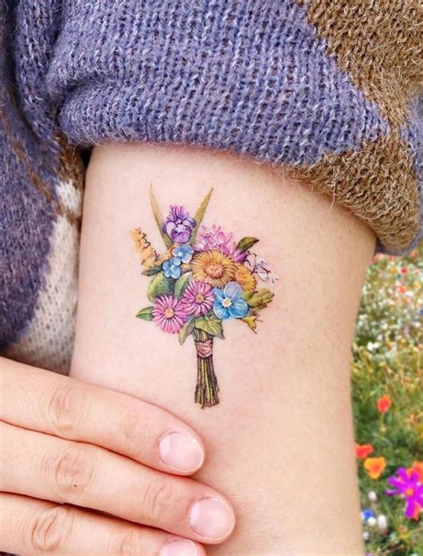 Flower Bouquet Tattoo In 2025 Flower Bouquet Tattoo Flower Tattoo Flower Bouquet Tattoo In 2025 Flower Bouquet Tattoo Flower Tattoo
