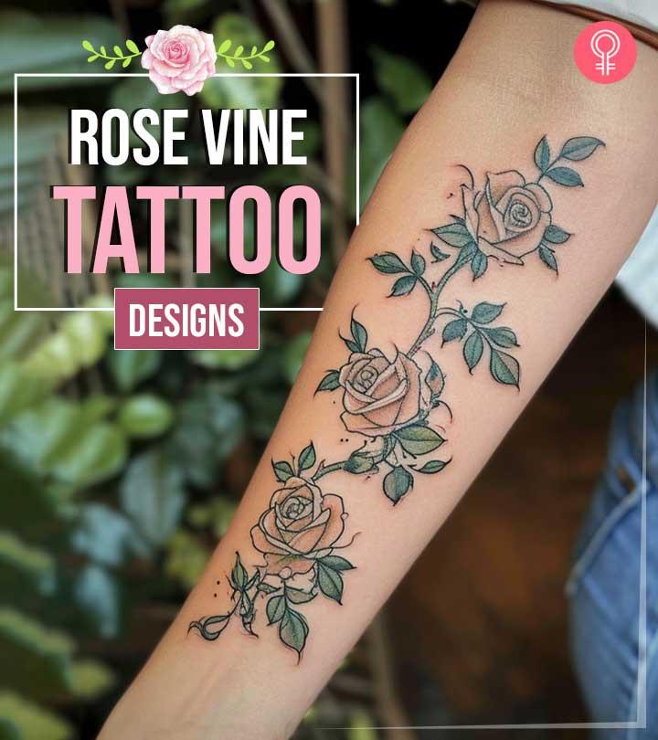 Flower Vine Tattoo Designs Best Flower Site