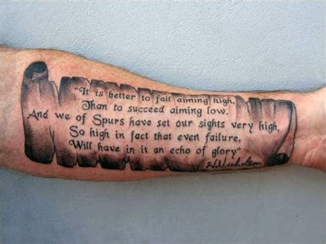 Forearm Saying Tattoos