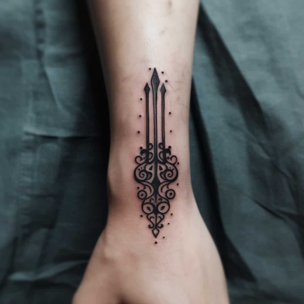 Fork Tattoo Designs