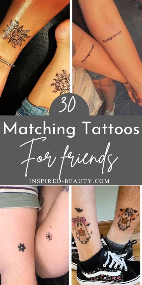 Friend Matching Tattoos Best Friends Share The Meanings Of Their