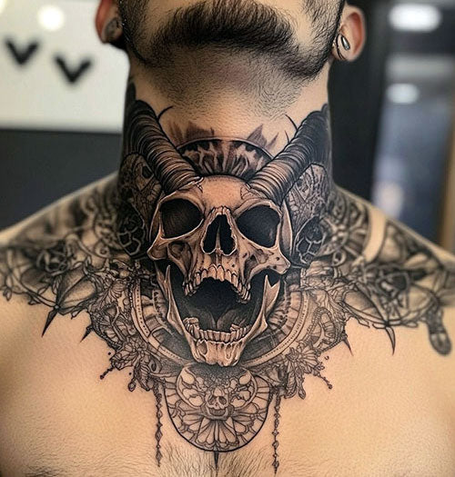 Full Neck Tattoos