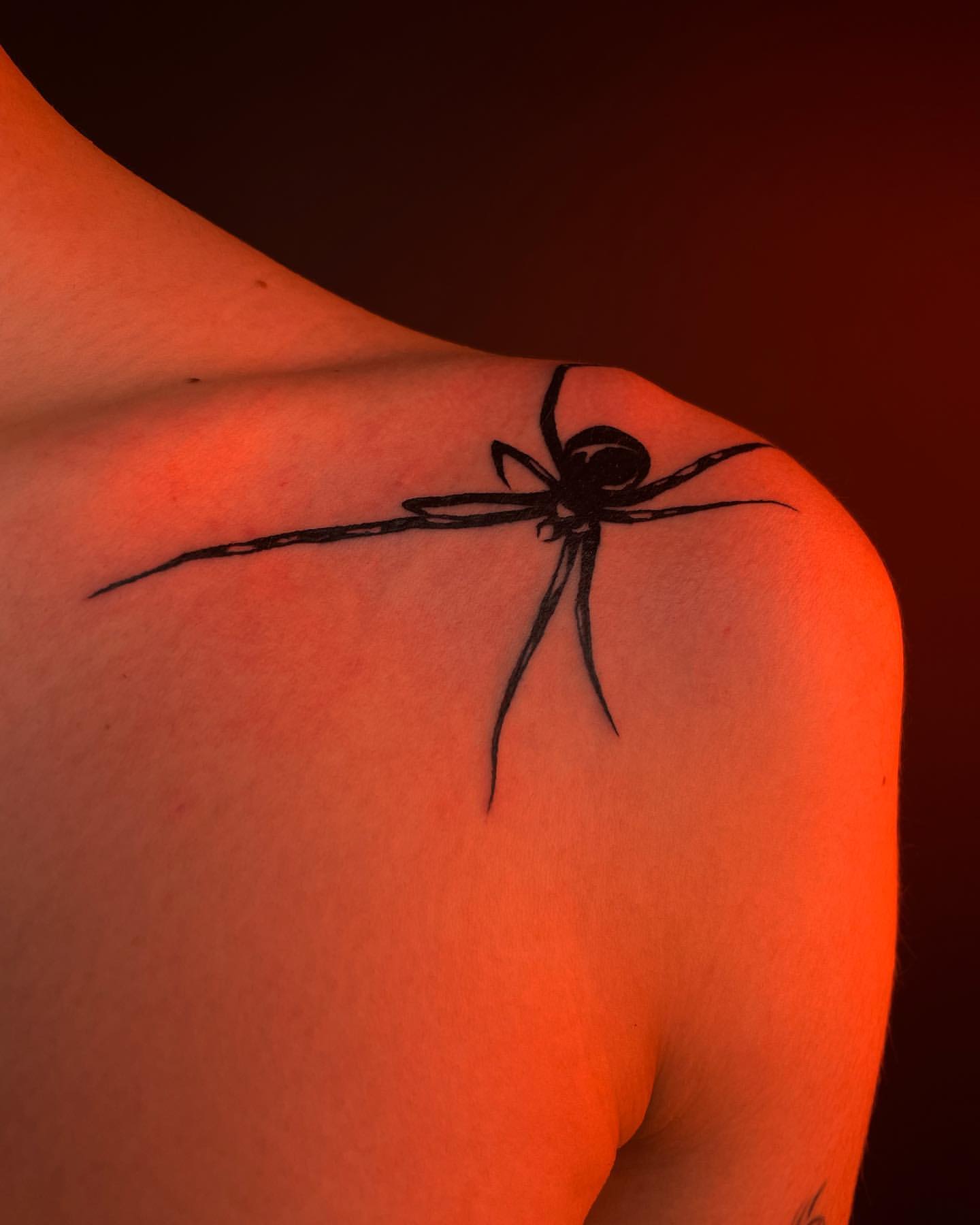 Geomar Cervantes Spider Tattoo On The Neck I Love Spiders Let S Do More Spiders Dm Me To Get Some Ideas Going Tattoos Instagram