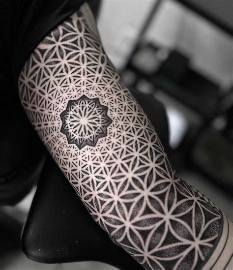 Geometric Tattoo Design For Women
