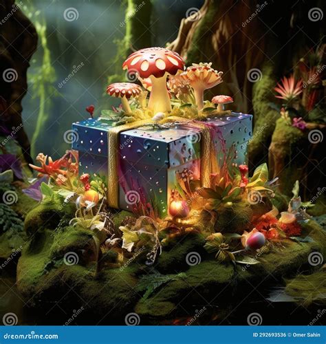 Gift Wrapped Delight Unveiling The Charm Of Surprises Stock Photo Image Of Fantasy Surprise