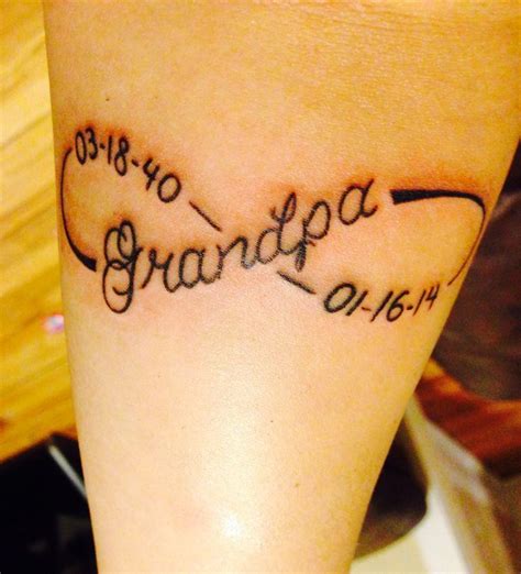 Grandparent Memorial Tattoos Grandparent Memorial Tattoos