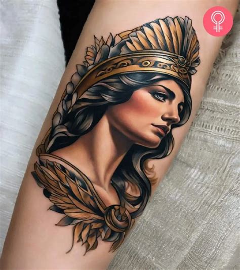 Greek Goddess Tattoos Designs