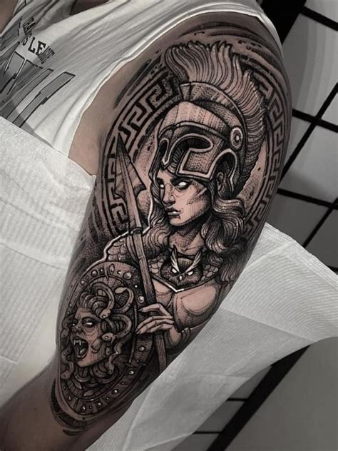 Greek Mythology Athena Tattoo Designs Bronctattooaus Com