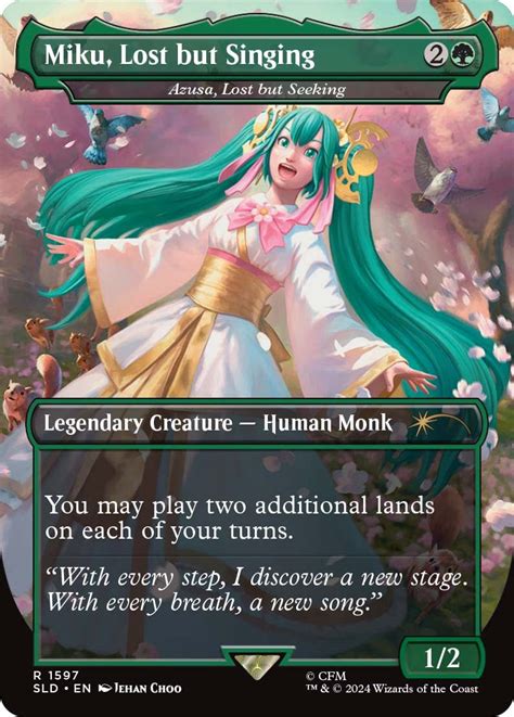 Hatsune Miku Is Coming To Magic The Gathering Through Secret Lair