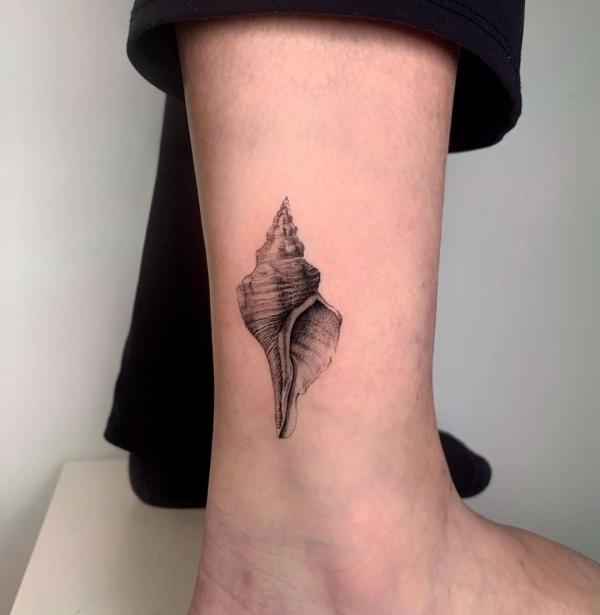Hawaiian Shell Tattoos