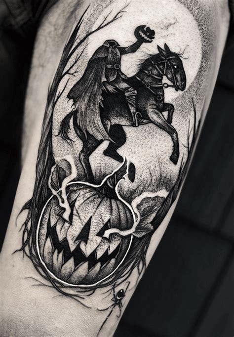 Headless Horseman Tattoo Designs