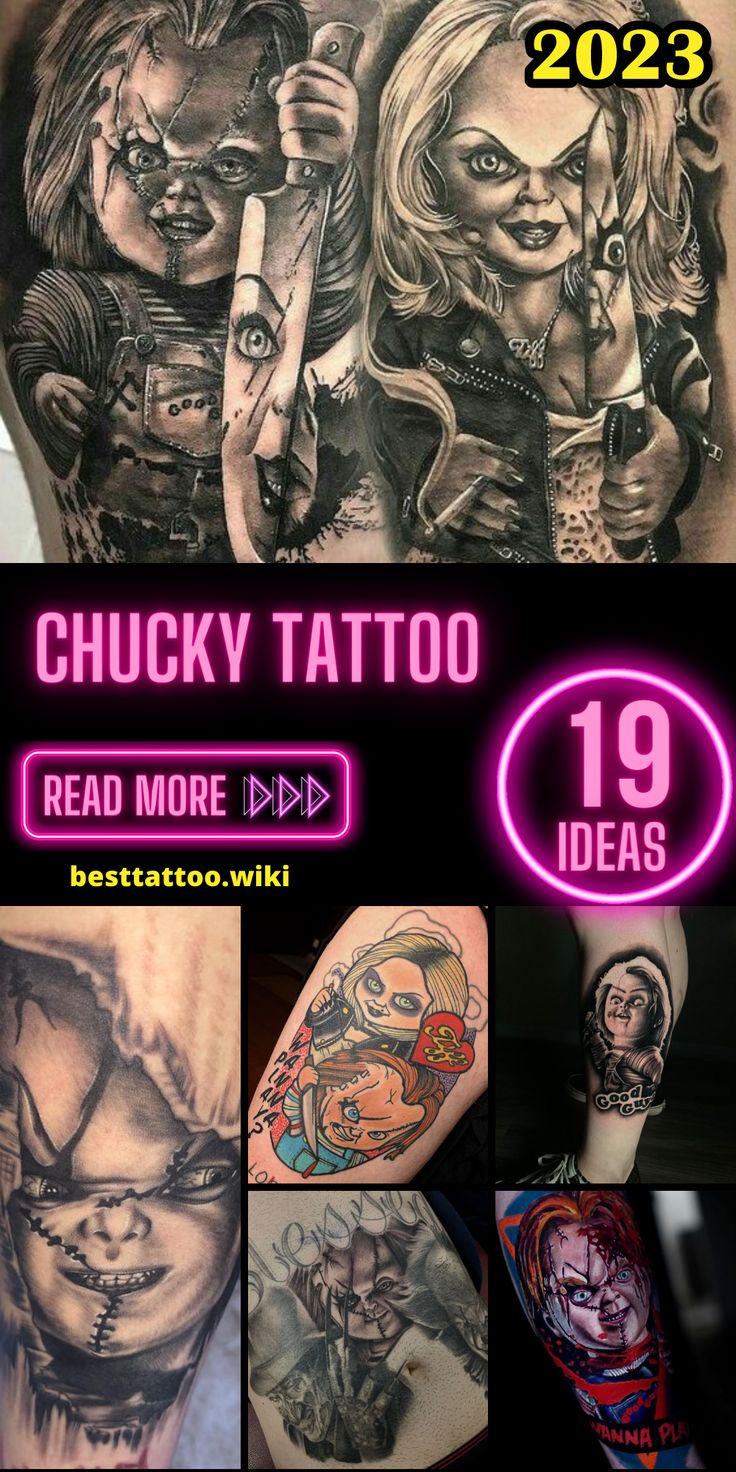 Horror On Skin Chucky Tattoo Ideas Unique Designs Bringing The Cult
