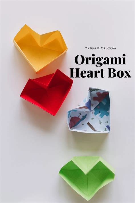 How To Make An Easy Origami Heart Box Origami Ok How To Make An Easy Origami Heart Box Origami Ok