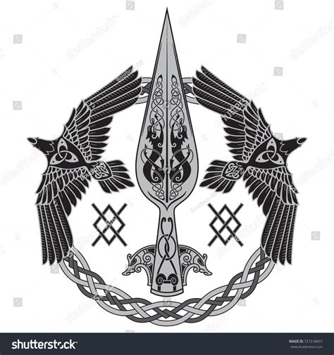 Hugin And Munin Symbol