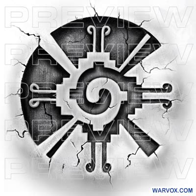 Hunab Ku Winged Shield Tattoo Design Aztec Tattoos Warvox Aztec Hunab Ku Winged Shield Tattoo Design Aztec Tattoos Warvox Aztec