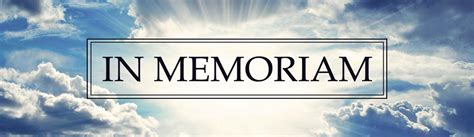 In Memoriam