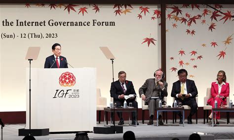 Internet Governance Forum 2023 Special Session On Ai The Prime Minister In Action Prime Minister S Office Of Japan Internet Governance Forum 2023 Special Session On Ai The Prime Minister In Action Prime Minister S Office Of Japan