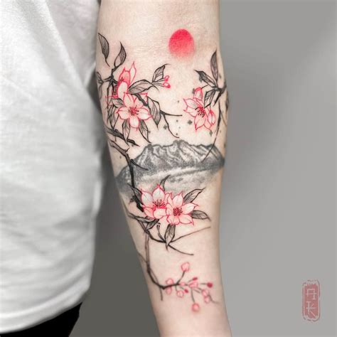 Japanese Cherry Blossom Tattoo The Complete Guide Japanese Cherry Blossom Tattoo The Complete Guide