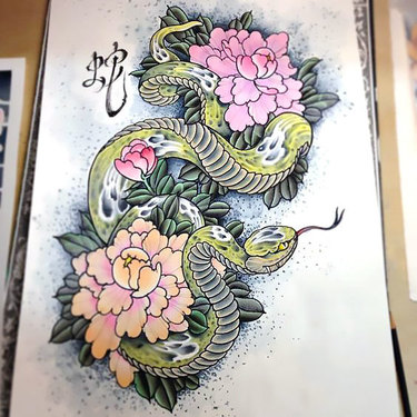 Seven Benefits Of A Japanese Snake Tattoo For Bold Style