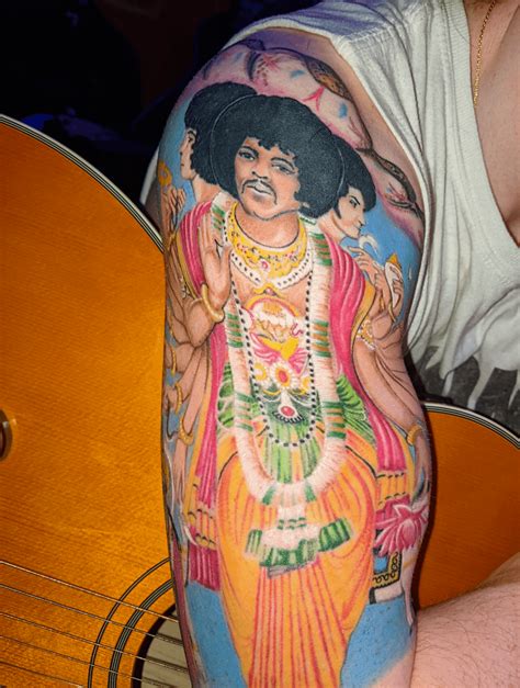 Jimi Hendrix By Liz Cook Tattoos
