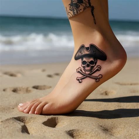 Jolly Roger Tattoos Meaning Symbolism Amp 104 Designs Hbtat2