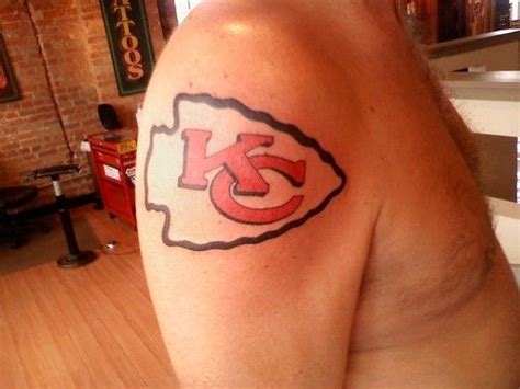 Kansas City Chiefs Arrowhead Tattoos Johnson County Kansas Tattoos Kansas City Chiefs Arrowhead Tattoos Johnson County Kansas Tattoos
