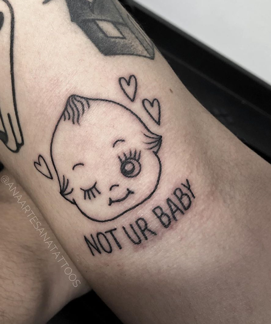 Kewpie Doll Tattoo