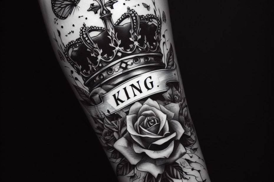 King Crown Tattoo Designs