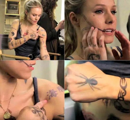 Kristen Bell Tattoos Are They Real Or Fake Dezayno Kristen Bell Tattoos Are They Real Or Fake Dezayno