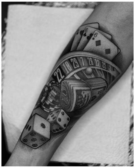 Las Vegas Themed Tattoo By Dog Art 83 Tattoogrid Net Las Vegas Themed Tattoo By Dog Art 83 Tattoogrid Net