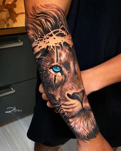 Lion Of Judah Tattoo On Arm Lion Of Judah Tattoo On Arm