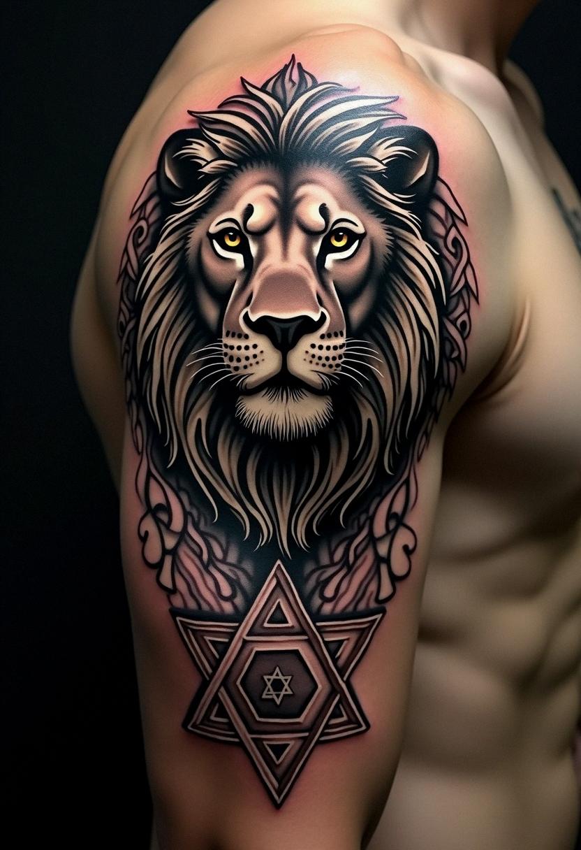 Lion Of Judah Tattoo Lion Of Judah Tattoo