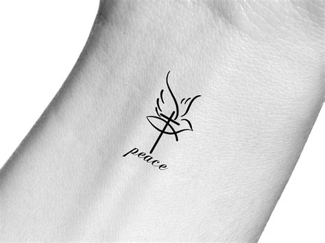 Love Peace Tattoo Designs